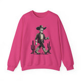 Western Frankenstein Sweatshirt - Unisex Crewneck, Western Style, Casual Wear, Unique Design