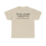 True Crime Detective "Couch Division" T-Shirt True Crime Fans
