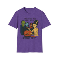 Spooky & Creepy Unisex T-Shirt for Halloween Fun, Funny Gift, Costume Party, Fall Celebration, Graphic Tee, Casual Wear