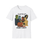 Spooky & Creepy Unisex T-Shirt for Halloween Fun, Funny Gift, Costume Party, Fall Celebration, Graphic Tee, Casual Wear