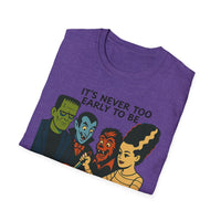 Universal Monster Spooky & Creepy Unisex T-Shirt for Halloween Fun, Funny Gift, Costume Party, Fall Celebration, Graphic Tee, Casual Wear