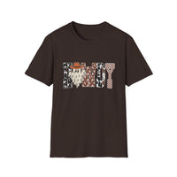 Cowboy Ghost Howdy Vibe Unisex T-Shirt Printed in the USA