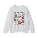 Festive Crewneck Sweatshirt, Cozy Holiday Sweater, Merry Christmas Apparel, Seasonal Gift, Unisex Sweatshirt