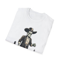 Frankenstein Cactus Cowboy T-Shirt, Vintage Western Tee, Cool Casual Wear, Unisex Halloween Top, Unique Gift Idea