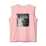 Personalized Vintage Frankenstein & Bride 'Love Never Dies' Muscle Tank Top