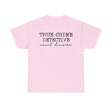 True Crime Detective "Couch Division" T-Shirt True Crime Fans