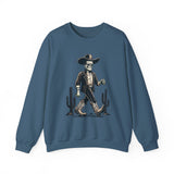 Western Frankenstein Sweatshirt - Unisex Crewneck, Western Style, Casual Wear, Unique Design