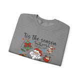 Festive Crewneck Sweatshirt, Cozy Holiday Sweater, Merry Christmas Apparel, Seasonal Gift, Unisex Sweatshirt