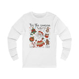 Festive Long Sleeve Tee | Merry Holiday Top, Christmas Apparel, Cozy Gift, Winter Fashion, Family Gathering