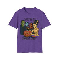 Universal Monster Spooky & Creepy Unisex T-Shirt for Halloween Fun, Funny Gift, Costume Party, Fall Celebration, Graphic Tee, Casual Wear
