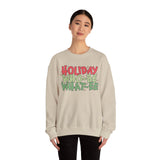 Holiday Who-Be What-Ee Sweatshirt, Cozy Sweatshirt for Celebrations, Unisex Crewneck, Perfect Gift for Holidays, Fun and Festive Apparel