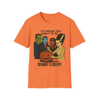 Universal Monster Spooky & Creepy Unisex T-Shirt for Halloween Fun, Funny Gift, Costume Party, Fall Celebration, Graphic Tee, Casual Wear