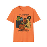Universal Monster Spooky & Creepy Unisex T-Shirt for Halloween Fun, Funny Gift, Costume Party, Fall Celebration, Graphic Tee, Casual Wear