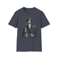 Frankenstein Cactus Cowboy T-Shirt, Vintage Western Tee, Cool Casual Wear, Unisex Halloween Top, Unique Gift Idea