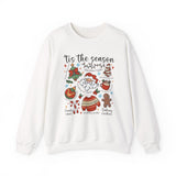 Festive Crewneck Sweatshirt, Cozy Holiday Sweater, Merry Christmas Apparel, Seasonal Gift, Unisex Sweatshirt