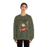 Festive Crewneck Sweatshirt, Cozy Holiday Sweater, Merry Christmas Apparel, Seasonal Gift, Unisex Sweatshirt