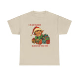 Funny Holiday Graphic Tee, Christmas Shirt, Humorous Elf T-Shirt, Gift for Him or Her, Unisex Cotton Tee, Holiday Apparel, Unique [...]