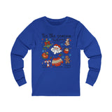 Festive Long Sleeve Tee | Merry Holiday Top, Christmas Apparel, Cozy Gift, Winter Fashion, Family Gathering