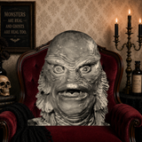 Monster Lounge Creature From The Black Lagoon Custom Face Pillow — Horror Throw Pillow