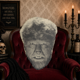 Monster Lounge Werewolf Face Pillow – Horror Throw Pillow