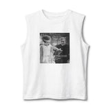 Personalized Vintage Frankenstein & Bride 'Love Never Dies' Muscle Tank Top