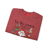 Festive Crewneck Sweatshirt, Cozy Holiday Sweater, Merry Christmas Apparel, Seasonal Gift, Unisex Sweatshirt