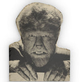 Monster Lounge Werewolf Custom Face Pillow — Horror Throw Pillow