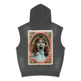 Wicked Blair Unisex Vintage Wash Sun Fade Sleeveless Hoodie