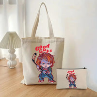 2pcs/Set Chucky Lets Play Tote Bag