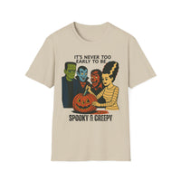 Universal Monster Spooky & Creepy Unisex T-Shirt for Halloween Fun, Funny Gift, Costume Party, Fall Celebration, Graphic Tee, Casual Wear