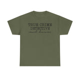 True Crime Detective "Couch Division" T-Shirt True Crime Fans