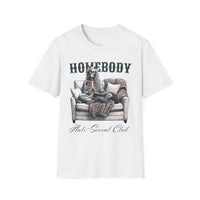 Homebody Anti Social Skeleton Unisex T-Shirt Printed in the USA