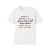 Holiday Overload T-Shirt – Funny Fall & Halloween Mashup Graphic Tee