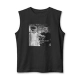 Personalized Vintage Frankenstein & Bride 'Love Never Dies' Muscle Tank Top