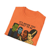 Spooky & Creepy Unisex T-Shirt for Halloween Fun, Funny Gift, Costume Party, Fall Celebration, Graphic Tee, Casual Wear