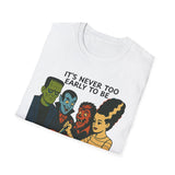 Spooky & Creepy Unisex T-Shirt for Halloween Fun, Funny Gift, Costume Party, Fall Celebration, Graphic Tee, Casual Wear
