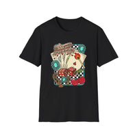 Vintage Life is a Gamble Unisex T-Shirt Printed in the USA