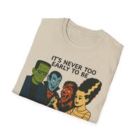 Universal Monster Spooky & Creepy Unisex T-Shirt for Halloween Fun, Funny Gift, Costume Party, Fall Celebration, Graphic Tee, Casual Wear