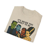 Universal Monster Spooky & Creepy Unisex T-Shirt for Halloween Fun, Funny Gift, Costume Party, Fall Celebration, Graphic Tee, Casual Wear