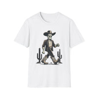 Frankenstein Cactus Cowboy T-Shirt, Vintage Western Tee, Cool Casual Wear, Unisex Halloween Top, Unique Gift Idea