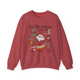 Festive Crewneck Sweatshirt, Cozy Holiday Sweater, Merry Christmas Apparel, Seasonal Gift, Unisex Sweatshirt
