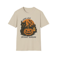 Long Live Spooky Season Cat Halloween T-Shirt