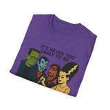 Spooky & Creepy Unisex T-Shirt for Halloween Fun, Funny Gift, Costume Party, Fall Celebration, Graphic Tee, Casual Wear
