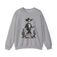 Western Frankenstein Sweatshirt - Unisex Crewneck, Western Style, Casual Wear, Unique Design