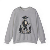 Western Frankenstein Sweatshirt - Unisex Crewneck, Western Style, Casual Wear, Unique Design