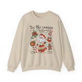Festive Crewneck Sweatshirt, Cozy Holiday Sweater, Merry Christmas Apparel, Seasonal Gift, Unisex Sweatshirt
