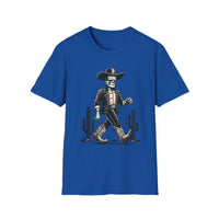 Frankenstein Cactus Cowboy T-Shirt, Vintage Western Tee, Cool Casual Wear, Unisex Halloween Top, Unique Gift Idea