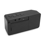 Leopard Stripe Bluetooth Speaker — Portable Wireless Speaker with Red & Gold Animal Print