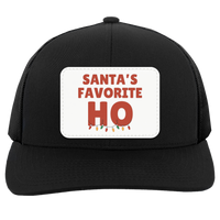 Santa's Favorite HO Trucker Snap Back - Patch