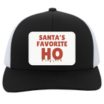 Santa's Favorite HO Trucker Snap Back - Patch